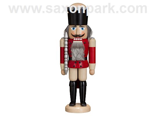Seiffen Handcraft - Nutcracker King red soft colored