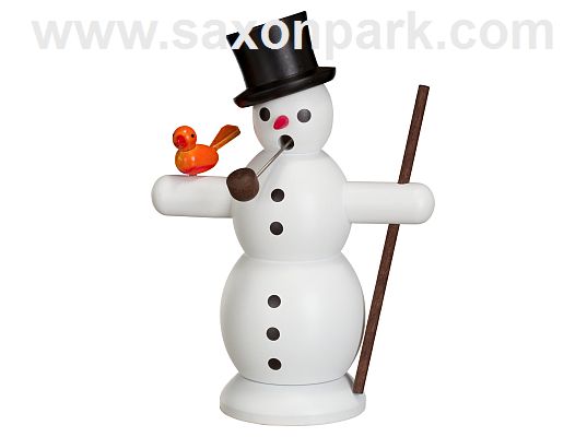 Seiffen Handcraft - Incense Figure Snowman
