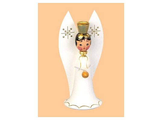 Mothes - angel with book (white)