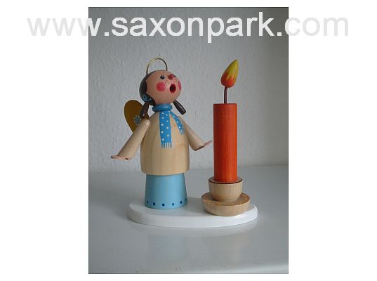 Mothes - Smoker angel-girl with candle