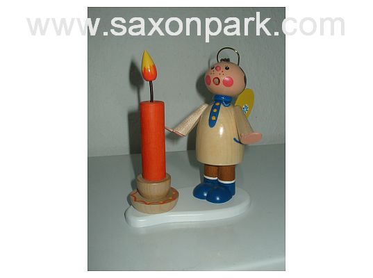 Mothes - Smoker angel boy with candle