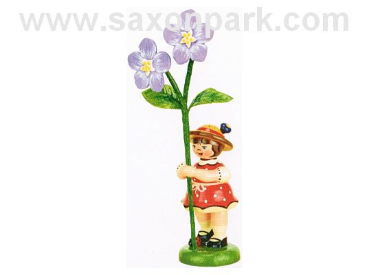 Hubrig - Flower girl with flax