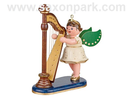 Hubrig - Engel mit Harfe 10 cm