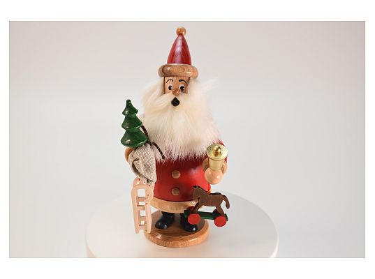 DWU - smoker Santa Claus red with gift (with video)