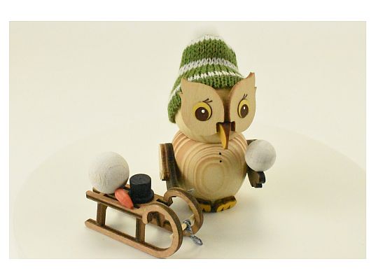 Kuhnert - Mini owl with sledge (with video)