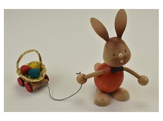 Kuhnert - Stupsi bunny with eggwaggon (with video)