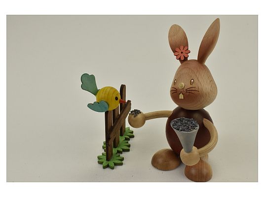 Kuhnert - Stupsi bunny with bird (with video)
