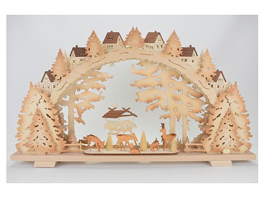 Tietze - candle arch multi-layer feeding of game