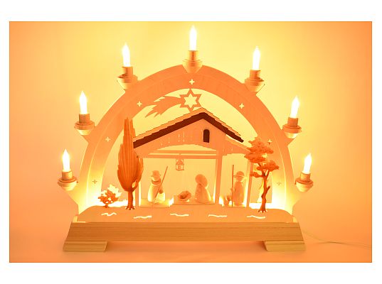 Taulin - round arch holy family modern